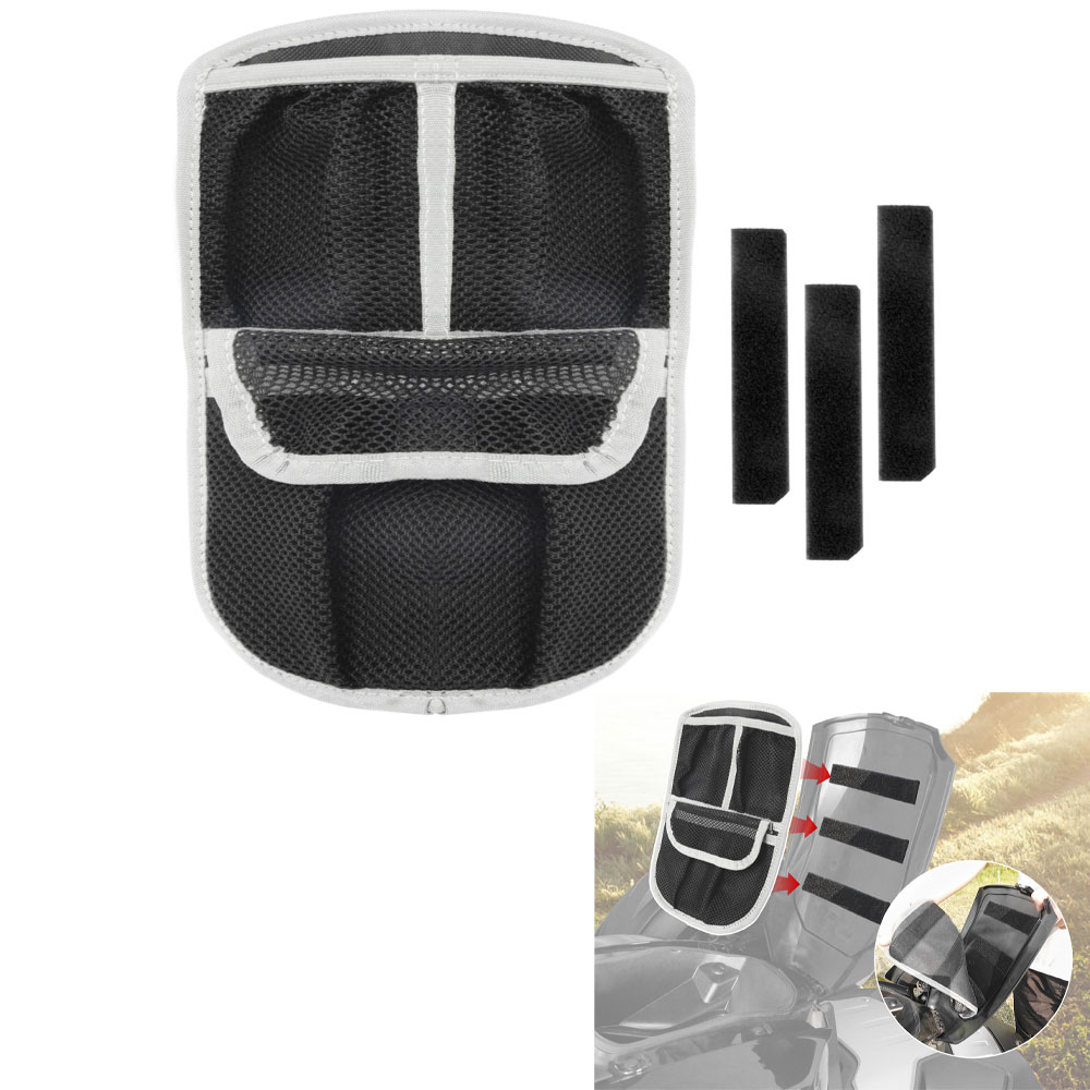 Motorcycle Gear Backpack - Bolsa de almacenamiento de la tapa