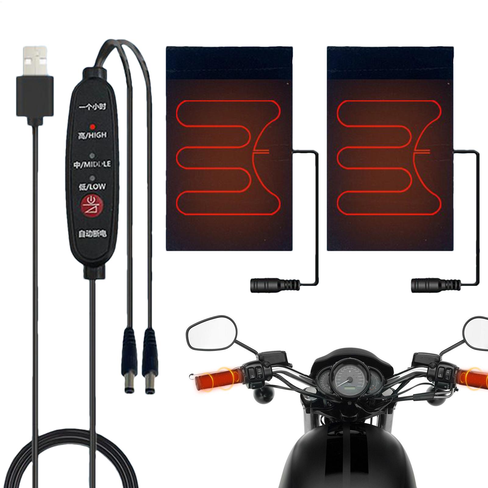Empuñadura de manillar con cal - Handlebar Grip Heated reseña y precio