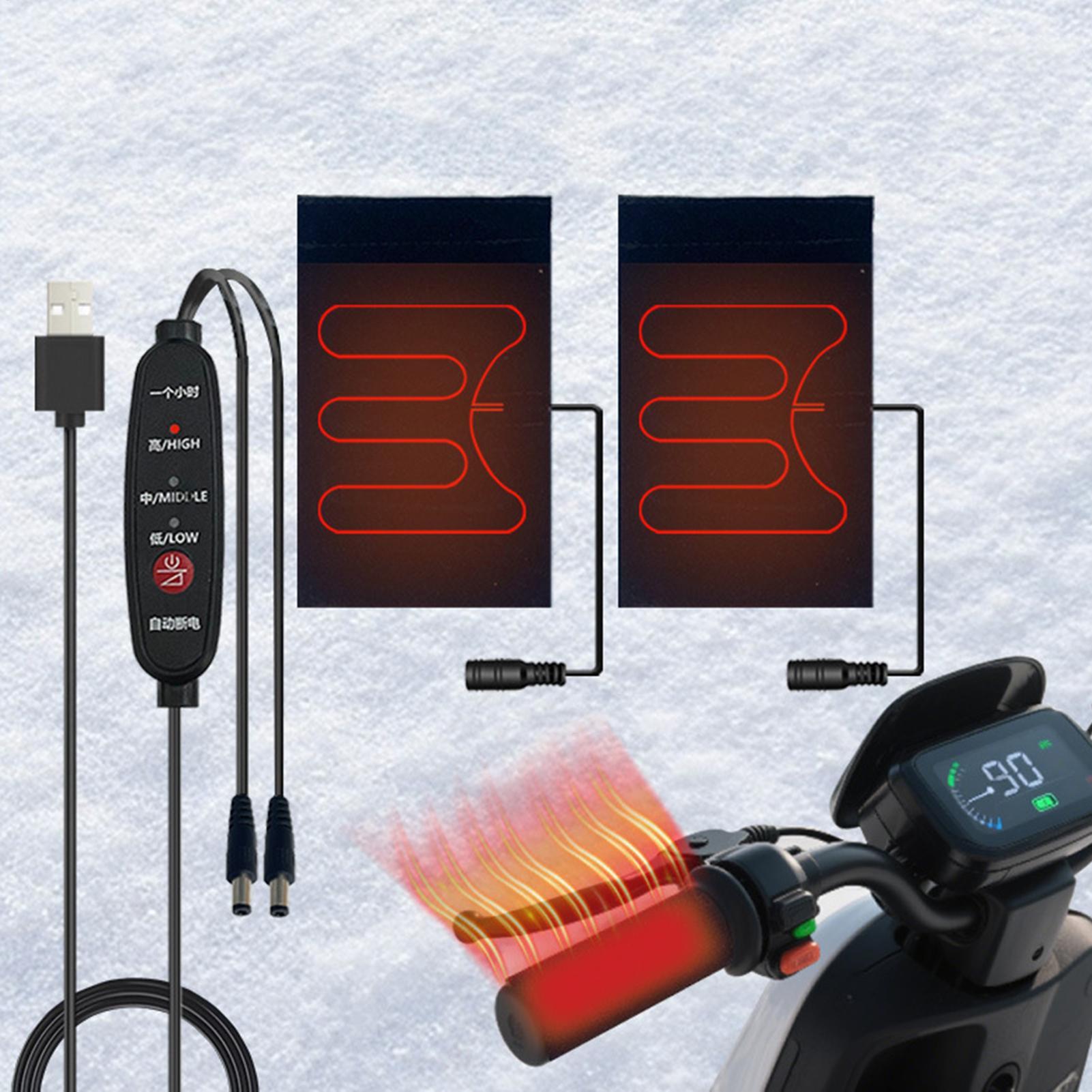 Empuñadura de manillar con cal - Handlebar Grip Heated reseña y precio